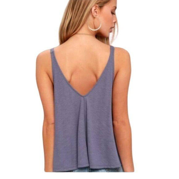NWT Intimately Free People Dani Tank Dusty Iris Size Small - Picture 7 of 7